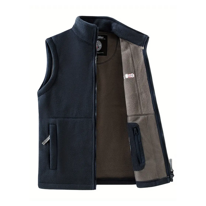 Herren Fleece Outdoor Weste - Kaspar