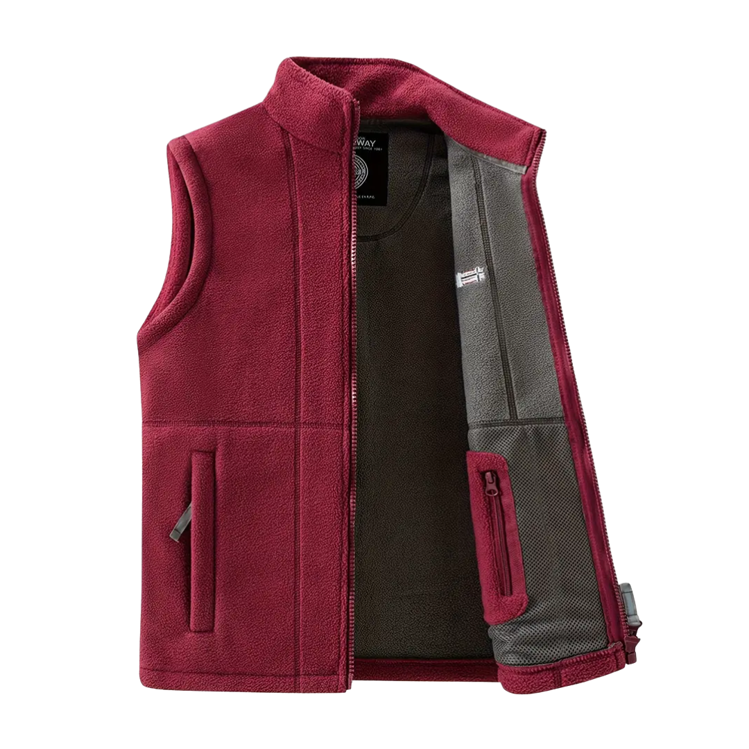 Herren Fleece Outdoor Weste - Kaspar