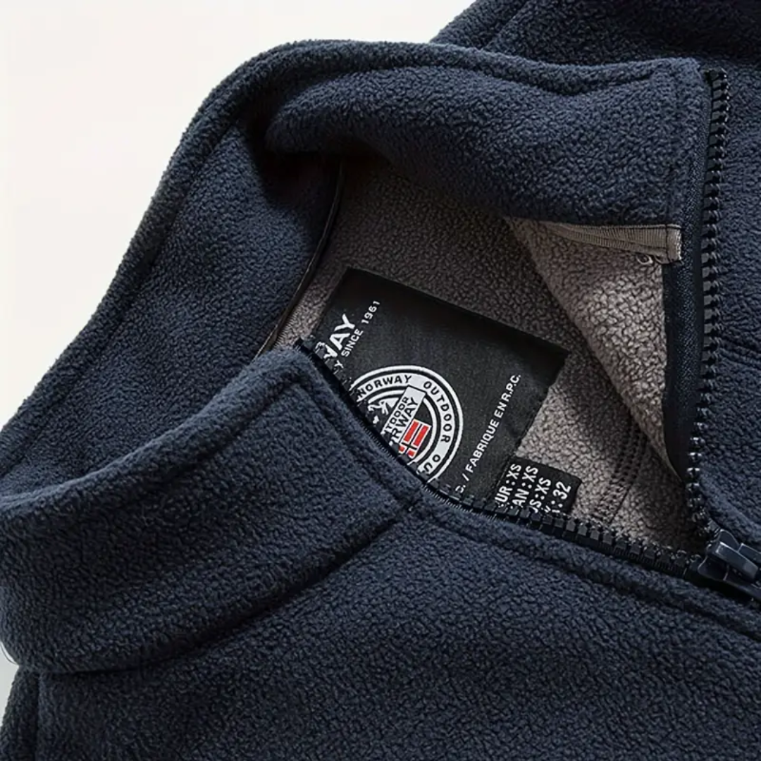 Herren Fleece Outdoor Weste - Kaspar