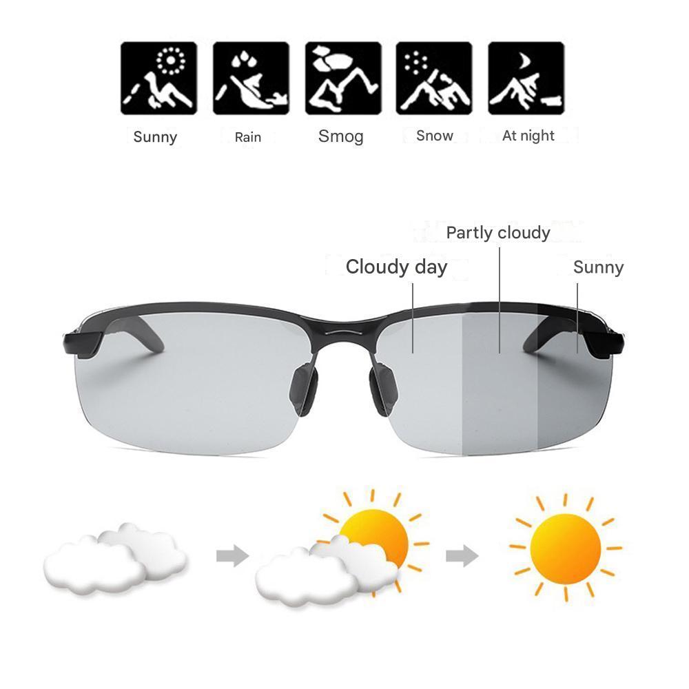 Stilvolle Selbsttönende Polarisationsbrille  – Nils